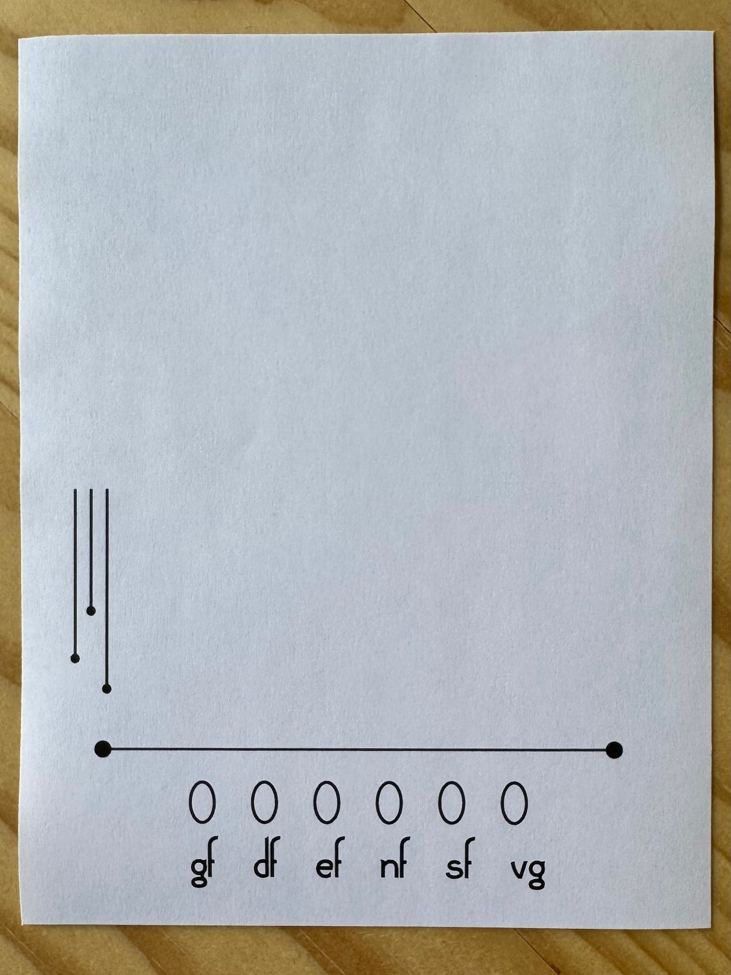 Mid-Century Drip- Elegant Food Allergy Tent Cards